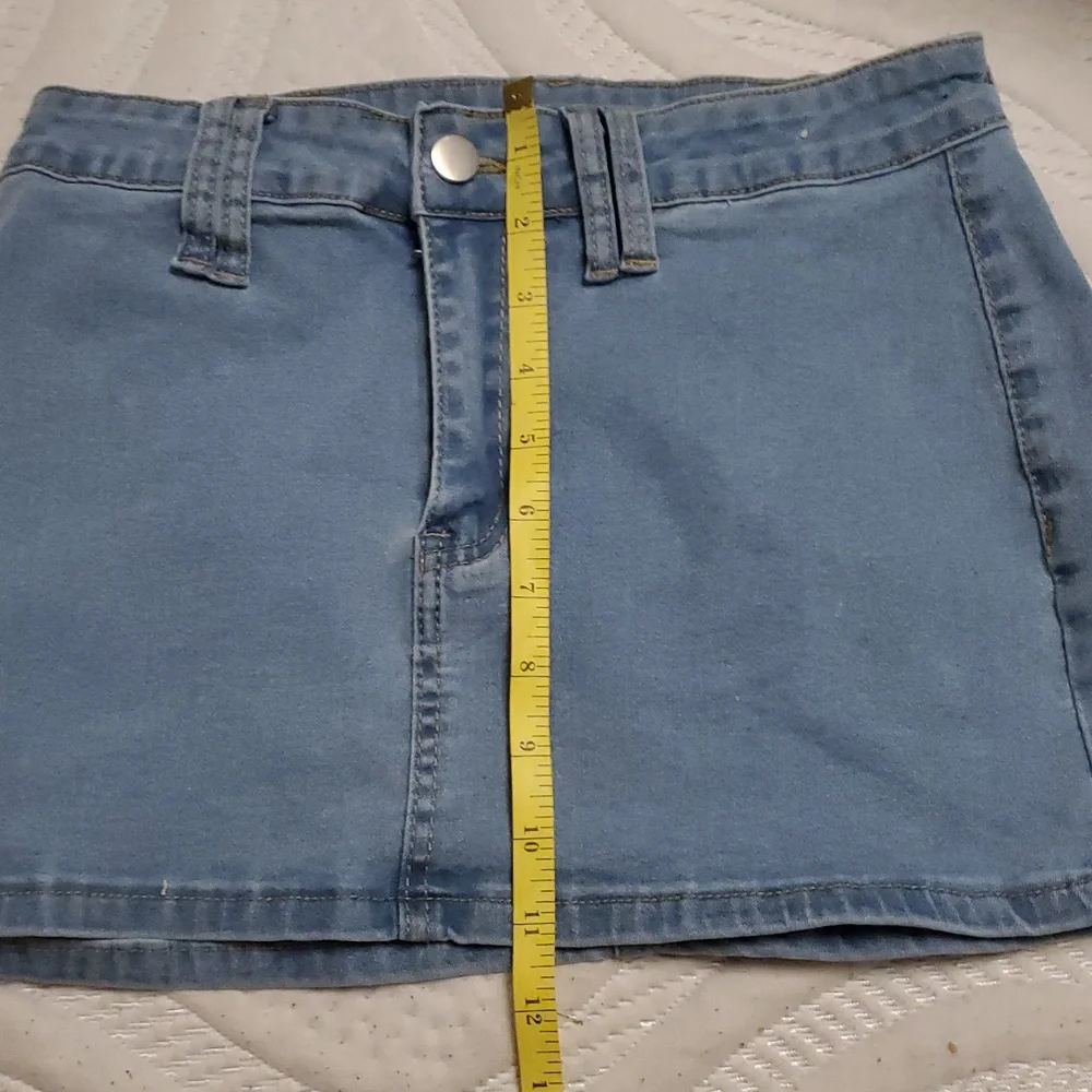 Denim Mini Skirt